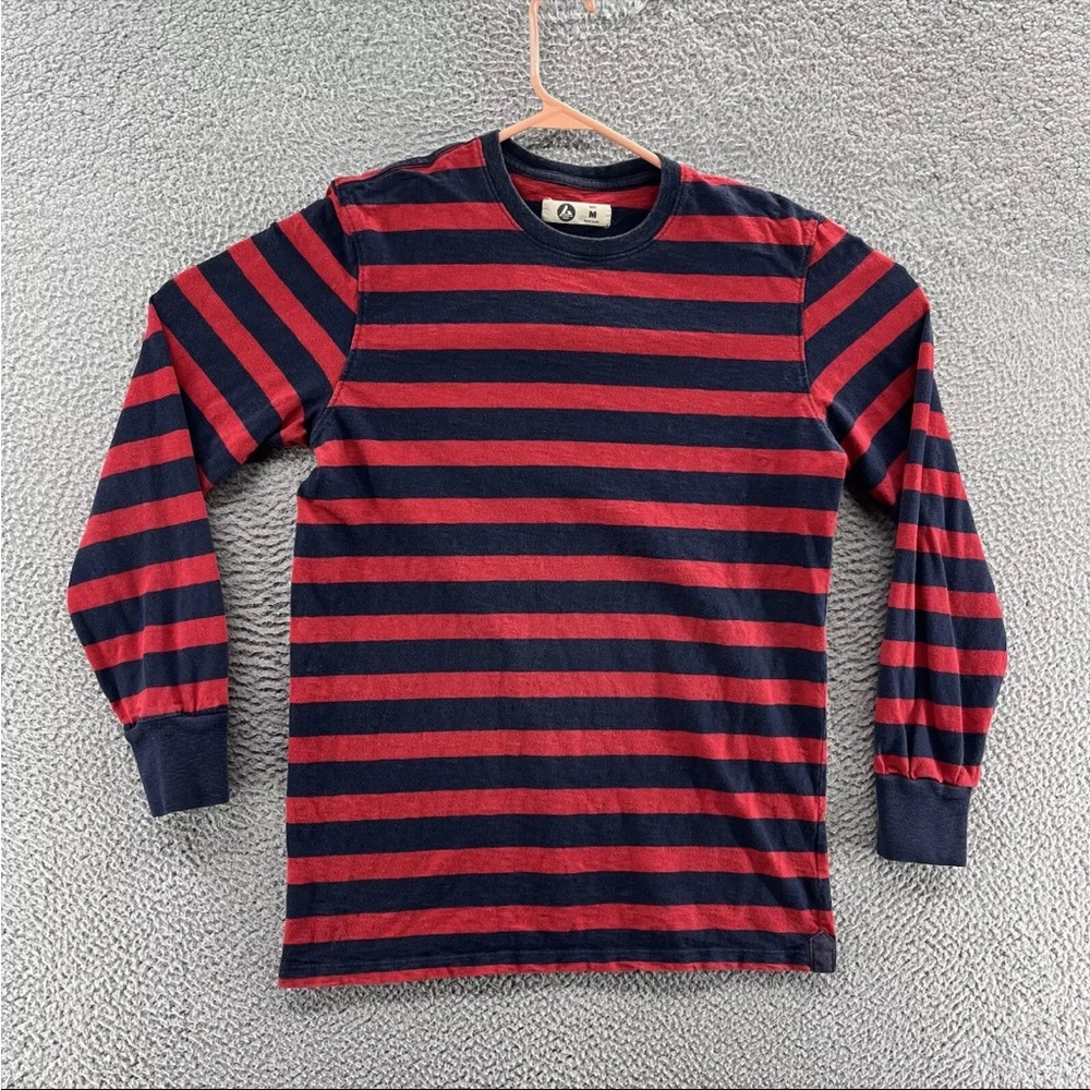 American Giant Long Sleeve Striped Shirt